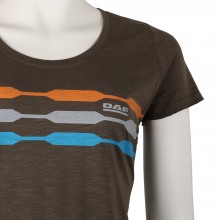 DAF T-Shirt Logo - Aarde - Dames