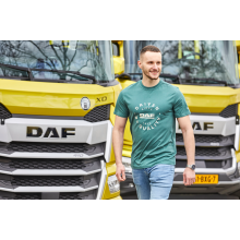 DAF T-shirt - Groen - Driven by Quality - Heren