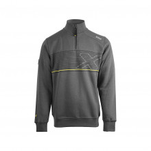 DAF Sweater - Grijs met gele streep - Heren