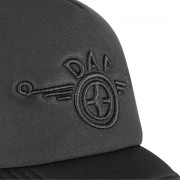 Zwarte cap met DAF Heritage logo