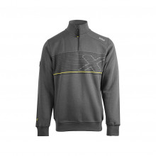 New DAF Sweater - Grey with yellow stripe - Men